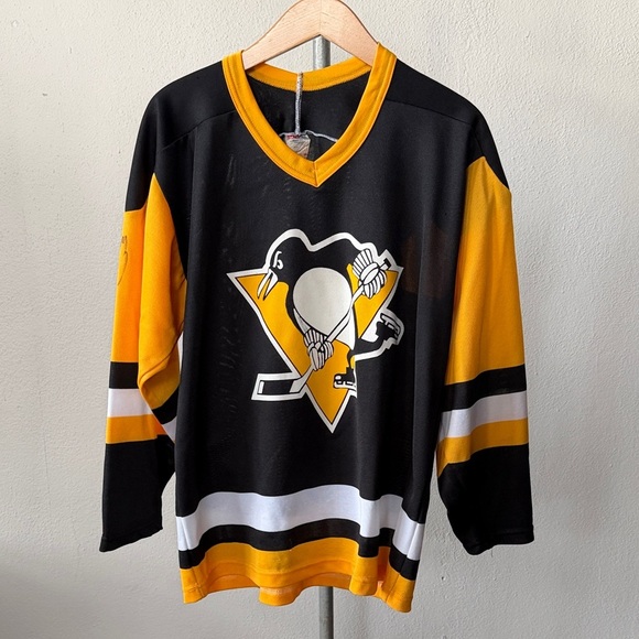 CCM Other - Vintage CCM Pittsburgh Penguins Signed Hockey Jersey Size Medium